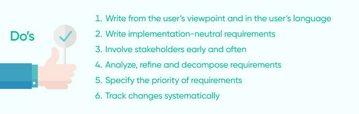 How To Write Software Requirements Dos