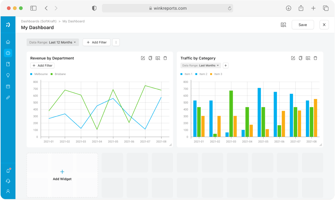 05 Business Reporting Saas Redesign