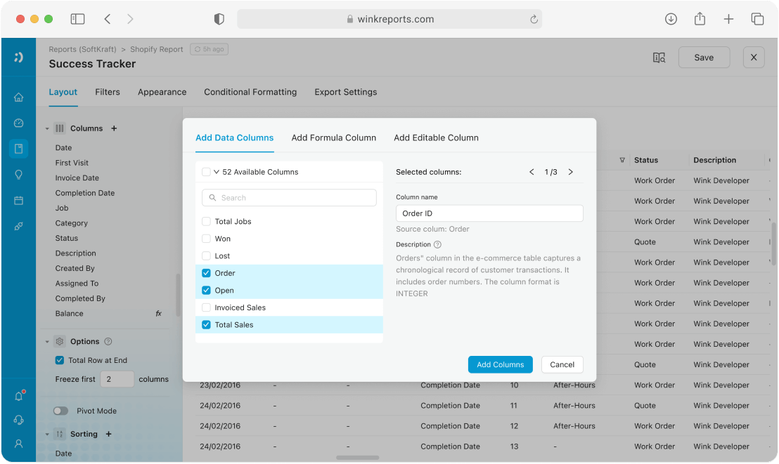 07 Business Reporting Saas Redesign